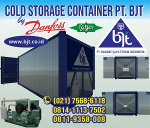 Cold Room Container 20 Feet Buatan BJT: Solusi Penyimpanan dengan Keandalan Tinggi